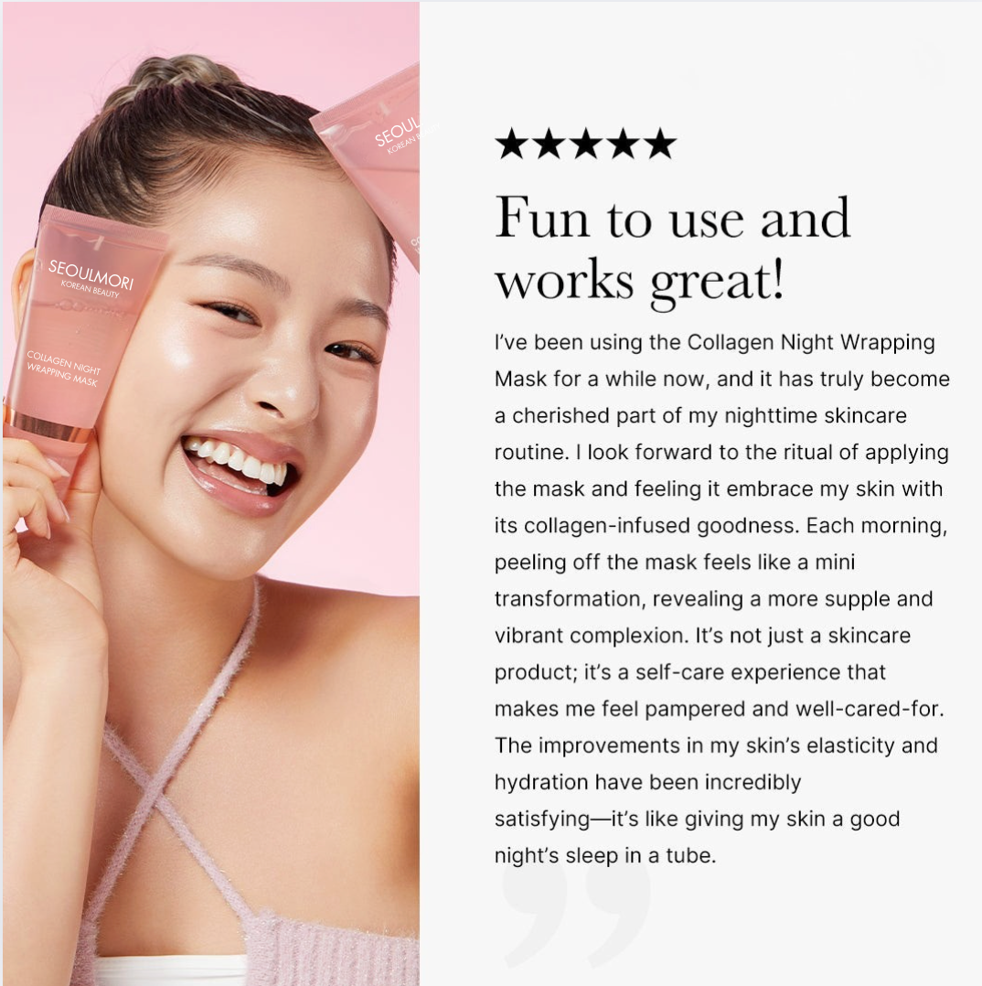 SeoulMori© Collagen Glass Mask